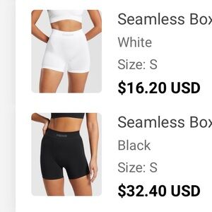 Gymshark seamless boxers (bundle)